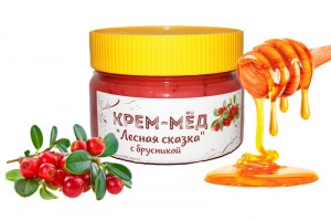 cream-honey-brusnika